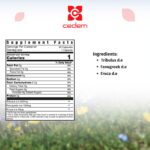 Tribulus Terrestris (200 mg), Fenugreek (150 mg), and Eruca Sativa (50 µg) in CEDEM AG's ANDROCED for men's health