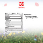 Cranberry (450 mg) with 8% Proanthocyanides in CEDEM AG's Cranifort for urinary tract support