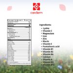 Lysine, vitamins, and minerals blend for immunity and energy in CeVitamin by Cedem
