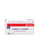Cemega 3 with Vitamin E supports heart health, eye protection with Omega-3 EPA & DHA; gluten and lactose-free. Cedem ag.