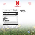Active ingredient of PERAL: Potassium for kidney support, gluten-free and lactose-free, by Cedem AG.