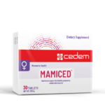 MAMICED supplement supports women's nutritional needs for pregnancy and breastfeeding, boosts immunity, energy, and fetal health. Gluten- and lactose-free.