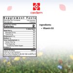 Active ingredient in Vitamin D3 10,000 IU: High-potency Vitamin D3 for enhanced immune function and bone health. Cedem ag.