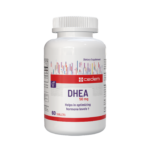 DHEA supplement compensates for aging-related DHEA decline, enhances fertility, normalizes hormones, and is gluten- and lactose-free.