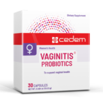 VAGINITIS PROBIOTICS supplement promotes vaginal and urinary health with a blend of cranberry extract and probiotics, gluten- and lactose-free.