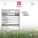 Melatonin and vitamin B6 blend for improved sleep and reduced fatigue in VITAKIDS Moon by Cedem