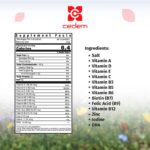 DHA, vitamins, and minerals blend to support brain development and function in VITAKIDS Smart by Cedem