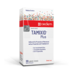 TAMIXID Plus food supplement for gastric acid relief and digestive comfort, gluten and lactose-free, by Cedem AG.