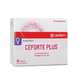 CEFORTE PLUS supplement promotes healthy red blood cells, supports iron levels, prevents anemia, and boosts energy for overall vitality.